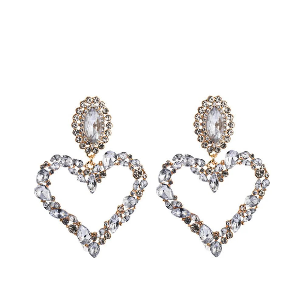 Crystal-Heart Earrings - Image 12