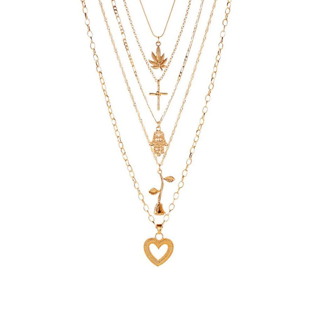 Happy Layered Necklace - Image 2