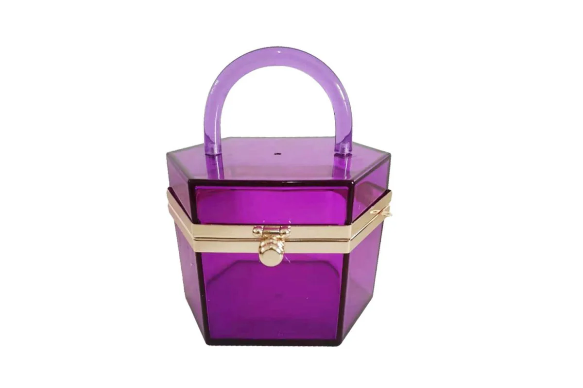 Marcie Hexagon Purse - Image 7