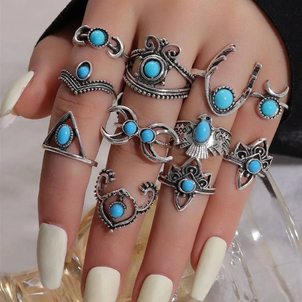 Mayan Rings Set